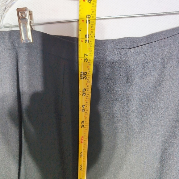 Vintage Adrianna Papell 14 Black Maxi Skirt Suit Embroidered - Picture 7 of 10